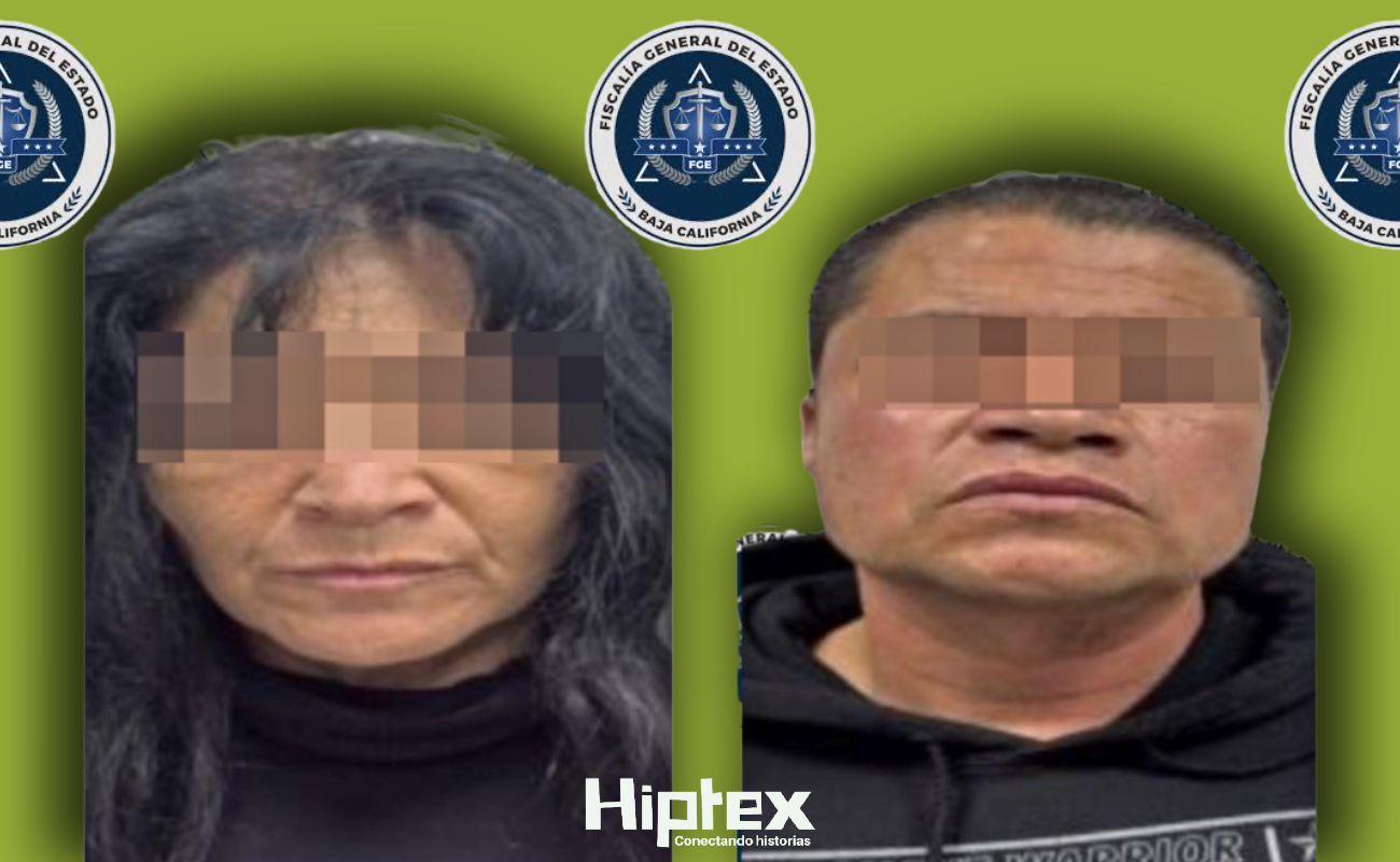 Miguel Ángel “N”, alias “El Miguelón”, y Azucena “N”, los detenidos.