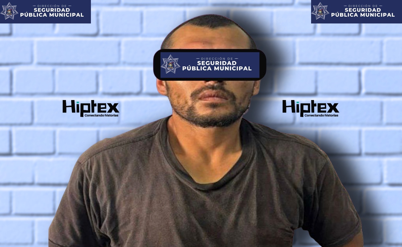 Alfredo “N”, de 30 años de edad, el detenido.