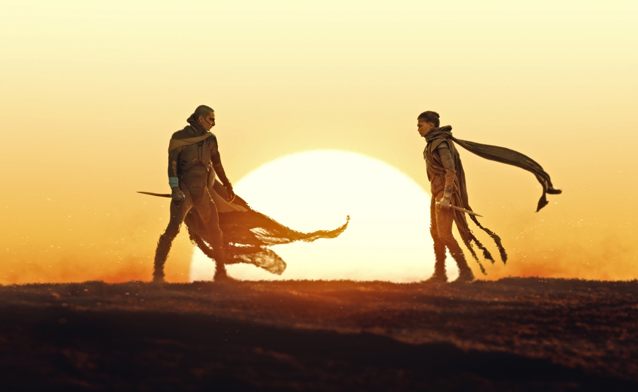 Dune: Parte Tres, dirigida por Denis Villeneuve y protagonizada por Timothée Chalamet y Zendaya.
