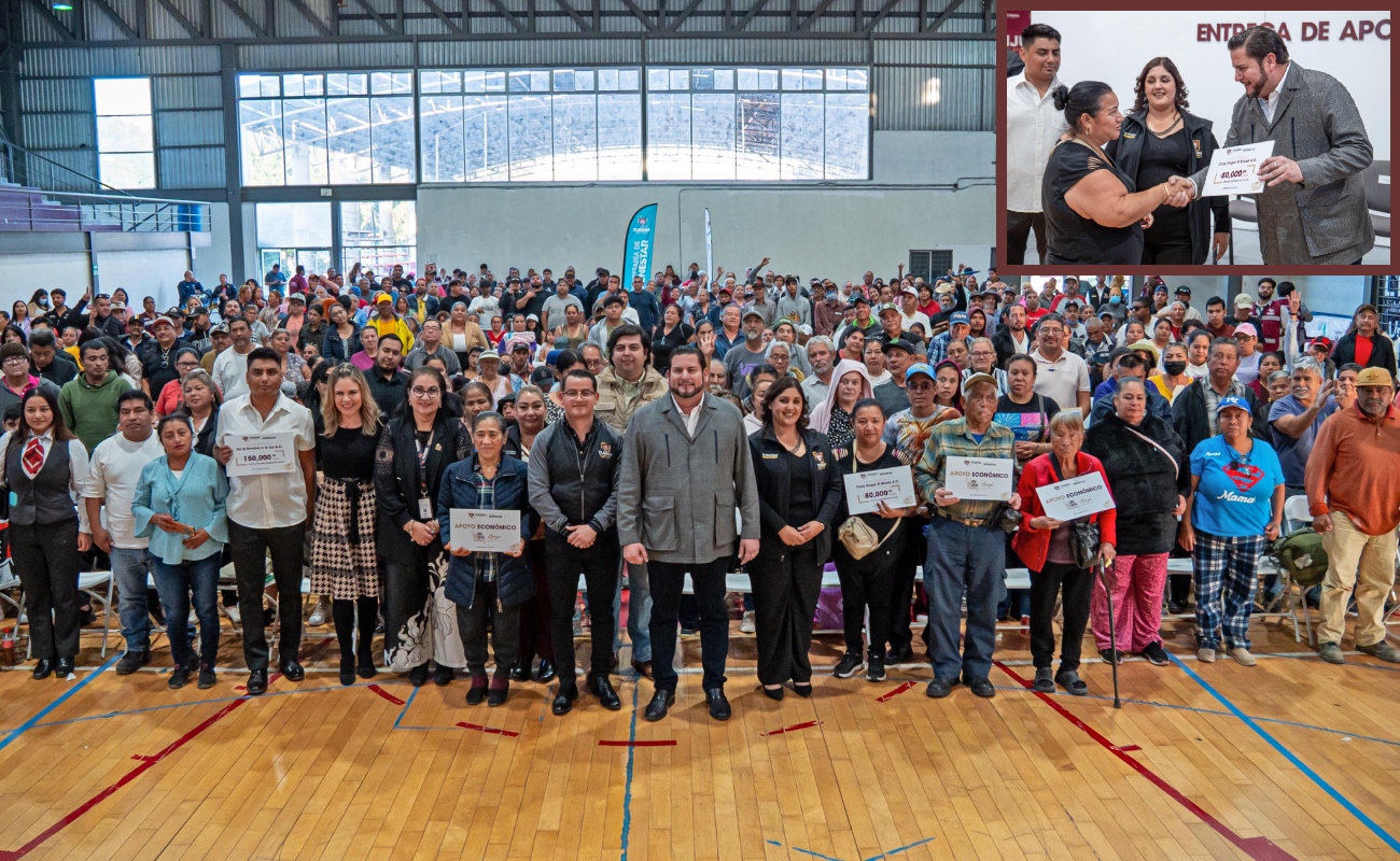 Los apoyos entregados suman una inversión de un millón 28 mil pesos.