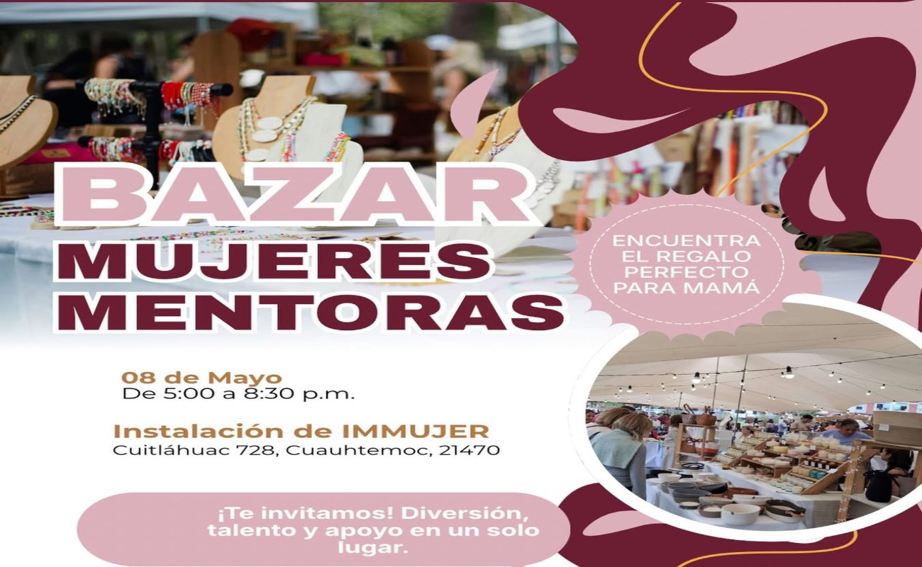 Impulsa Tecate emprendimiento femenino con bazar “Mujeres Mentoras”