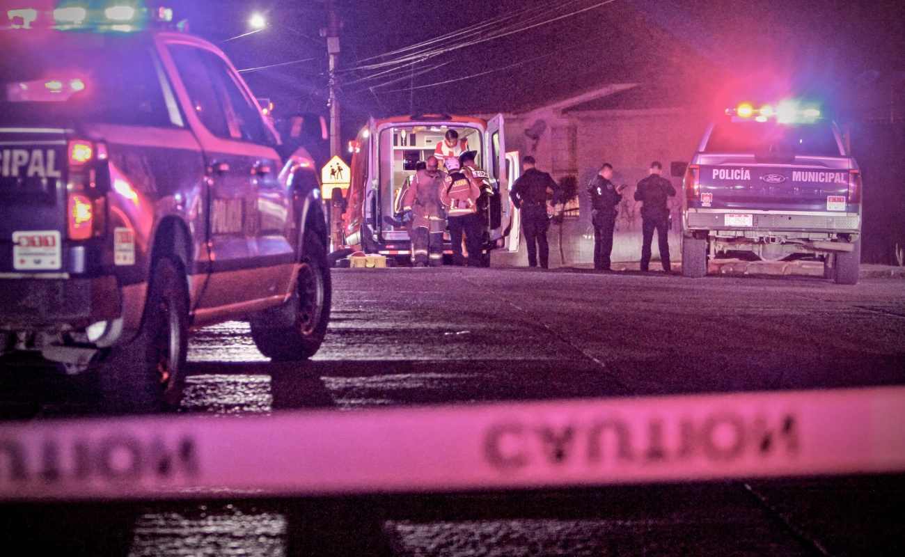 Balean a un hombre en Los Lobos