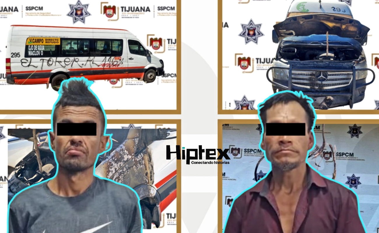Benito “N”, de 40 años, y Eustaquio “N”, de 44 años, los detenidos.