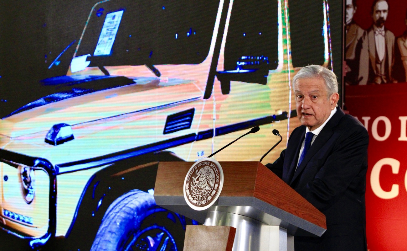 López Obrador adelantó que tras esta venta, se organizará la subasta de residencias, ranchos y alhajas, ya que se requieren recursos para los programas de bienestar y para la Guardia Nacional.