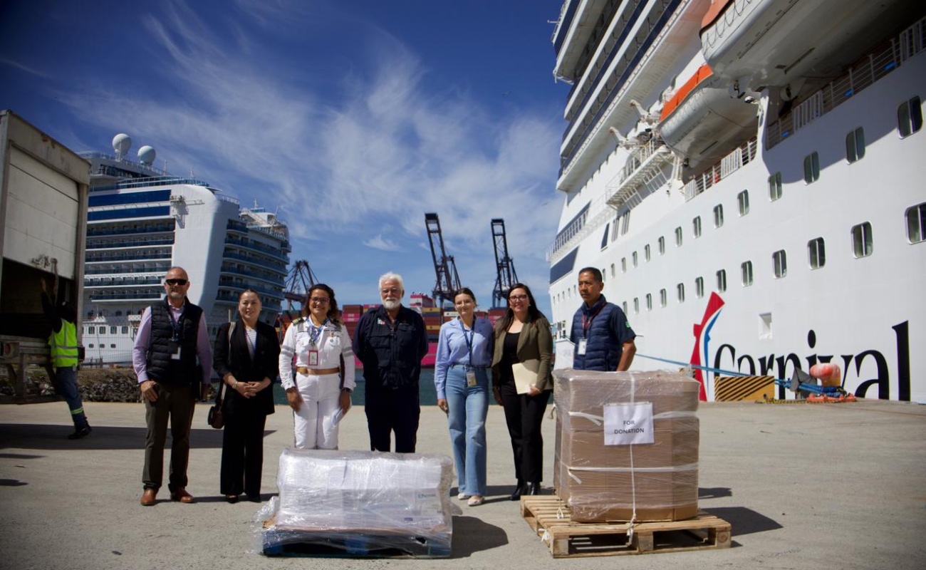 Solidaridad de Carnival Global beneficiará a familias ensenadense