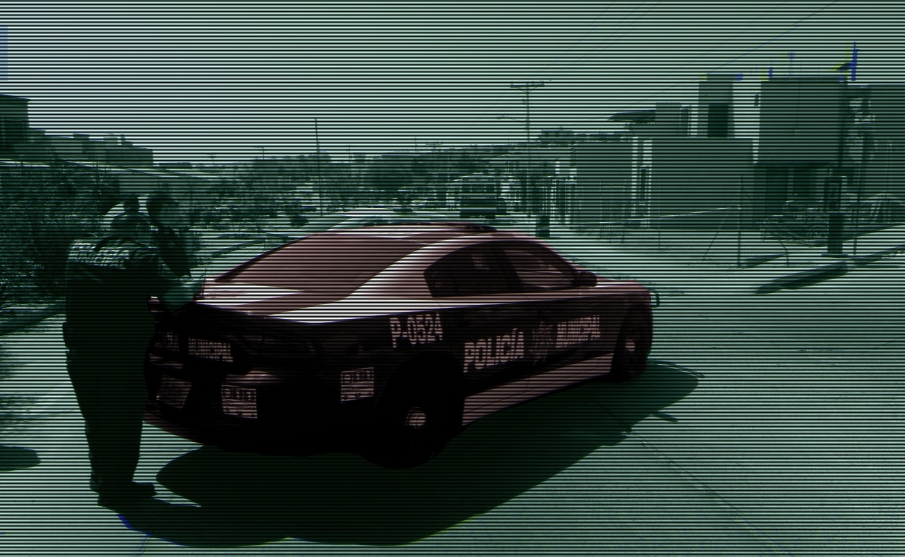 ​​​​​​​La escena fue entregada a la Procuraduría General de Justicia del Estado, específicamente a los elementos de Servicios Periciales.