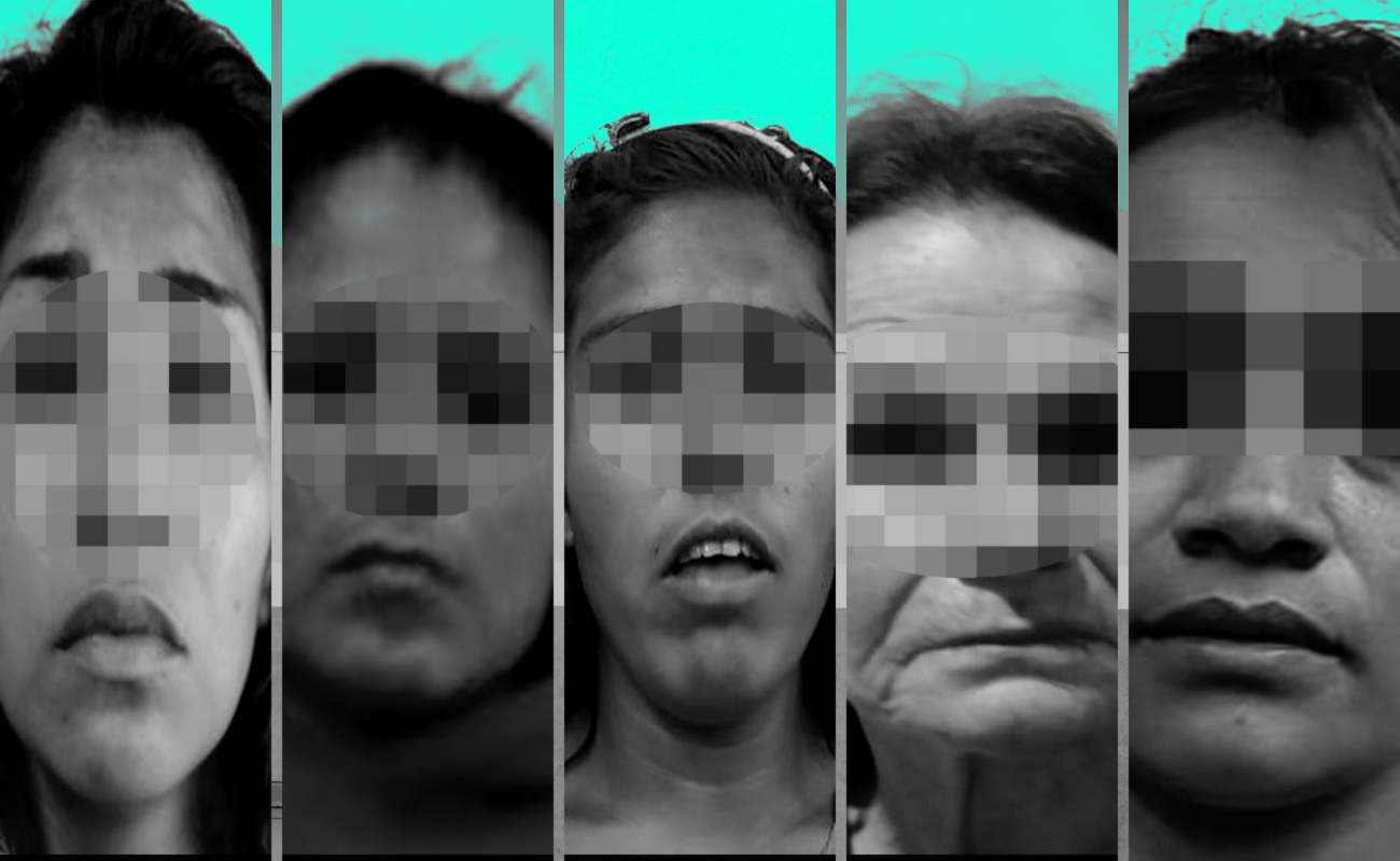 Las mujeres fueron aseguradas por la Policía Municipal.