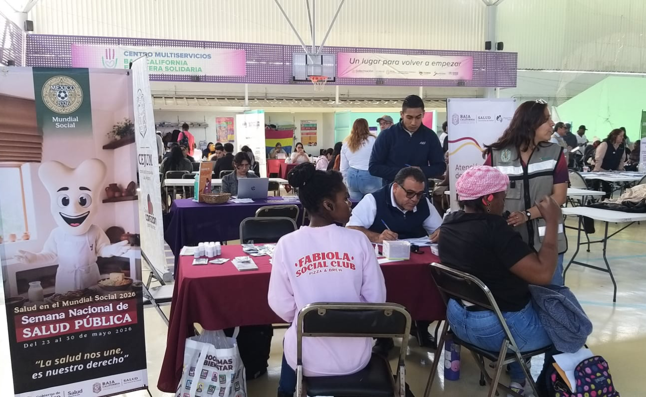 Llevan servicios de salud a migrantes refugiados en la COMAR