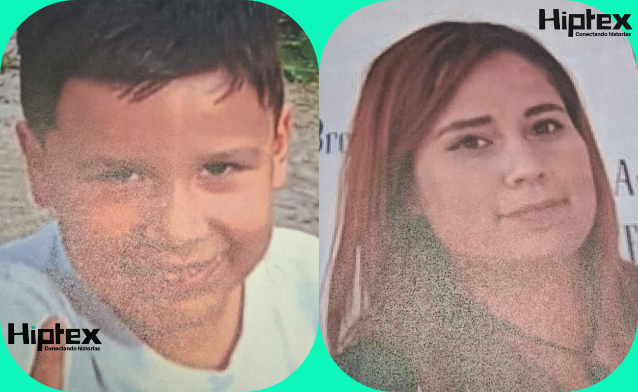 Reportan desaparición de joven mujer y su hijo