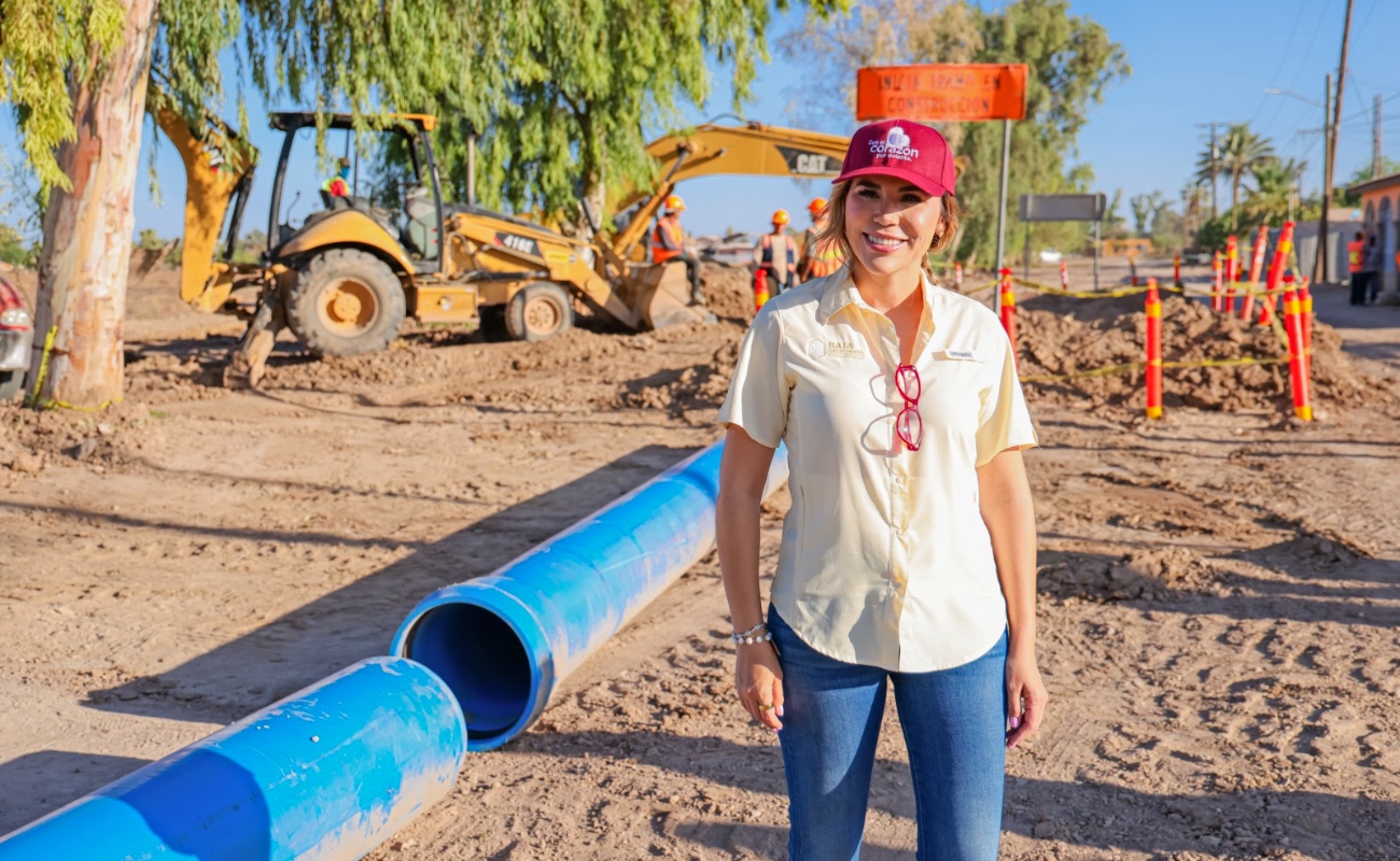 Resalta Marina del Pilar inversión de 23 mil millones de pesos en obras en BC