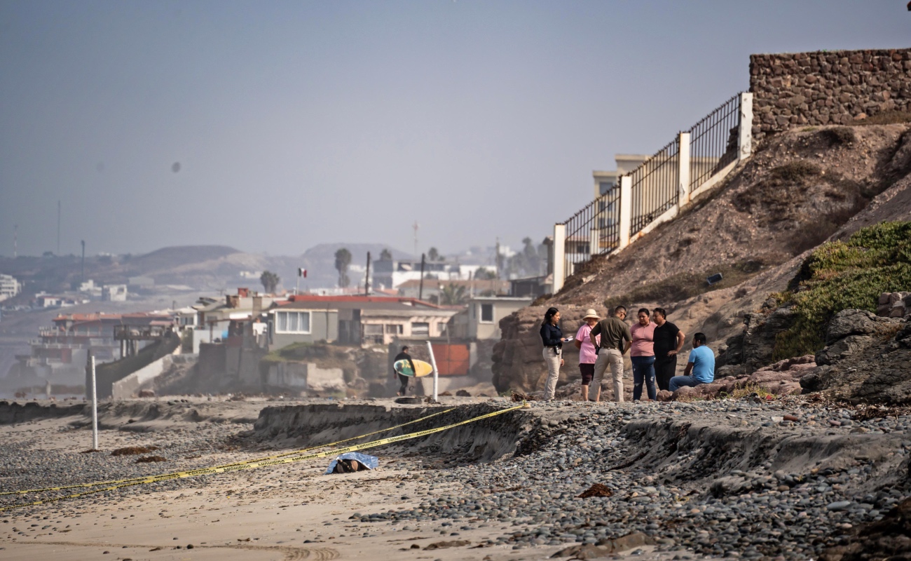 Hallan cuerpo en el mar; podría ser el de David, joven desaparecido en Rosarito