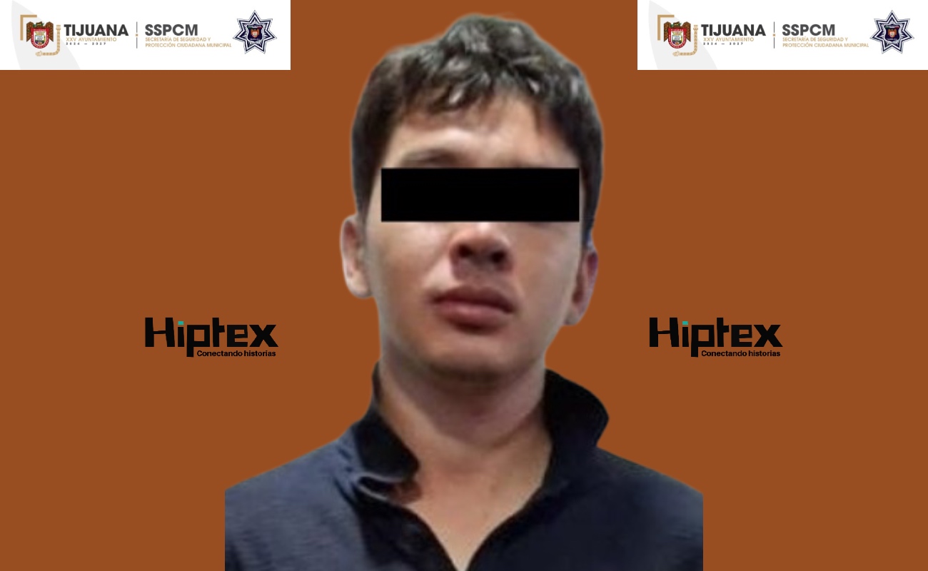 Edgar “N”, fue detenido tras agredir físicamente a su pareja sentimental.