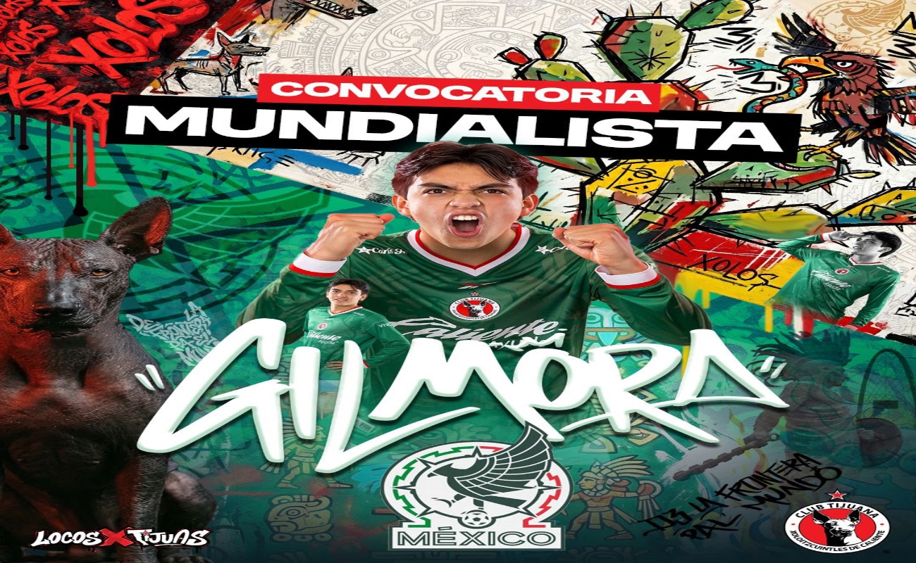 El canterano rojinegro se convierte en el primer jugador de Xolos en ser llamado para jugar con la verde en una Copa del Mundo.