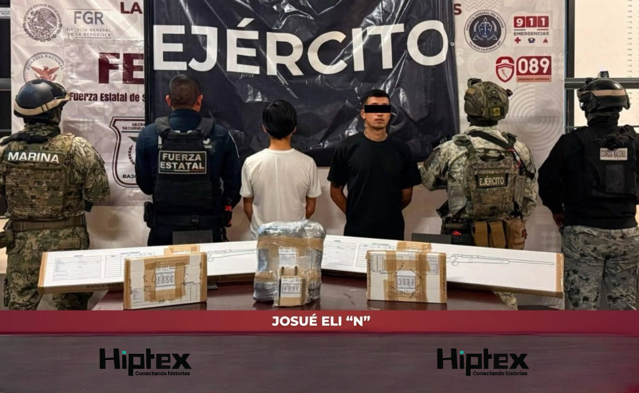 Detiene FESC a presuntos sicarios en Tijuana; uno de ellos es menor de edad