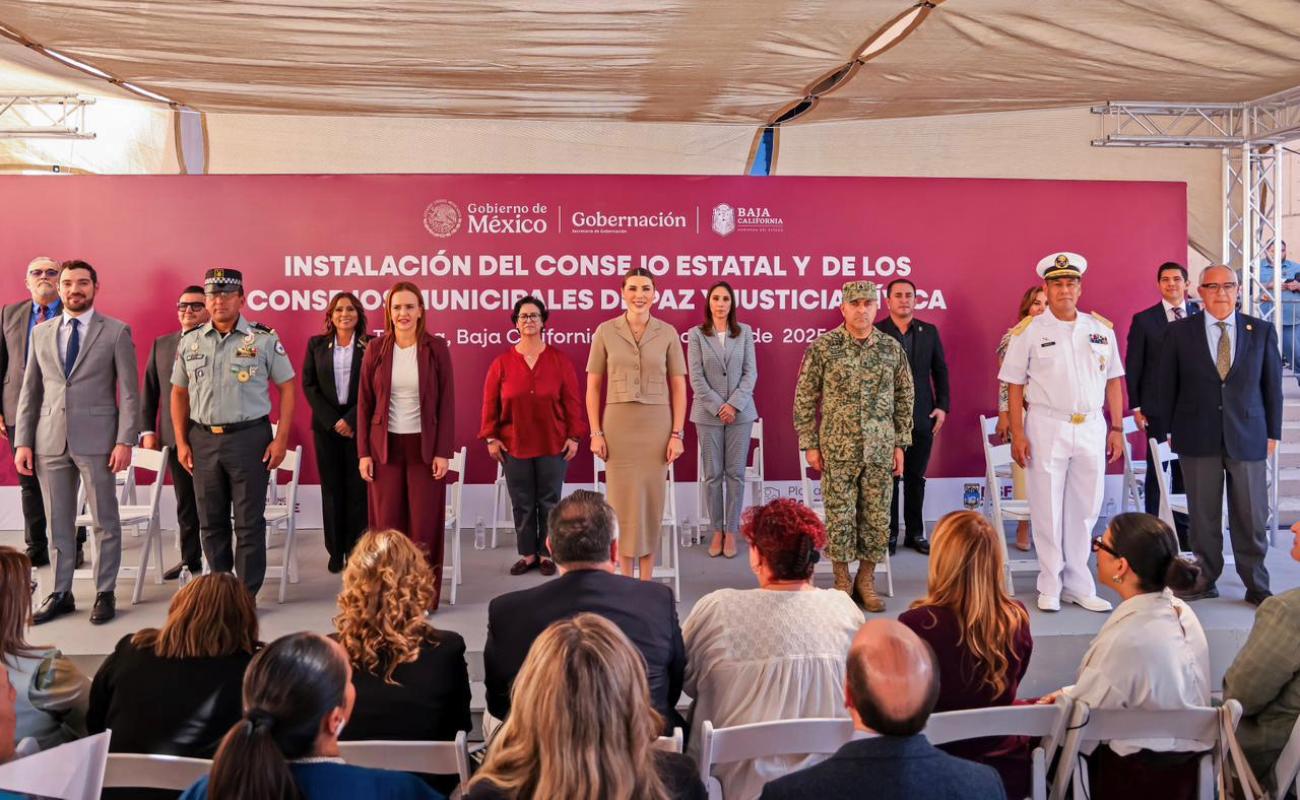 Instalan Consejos de Paz para fortalecer el tejido social en BC