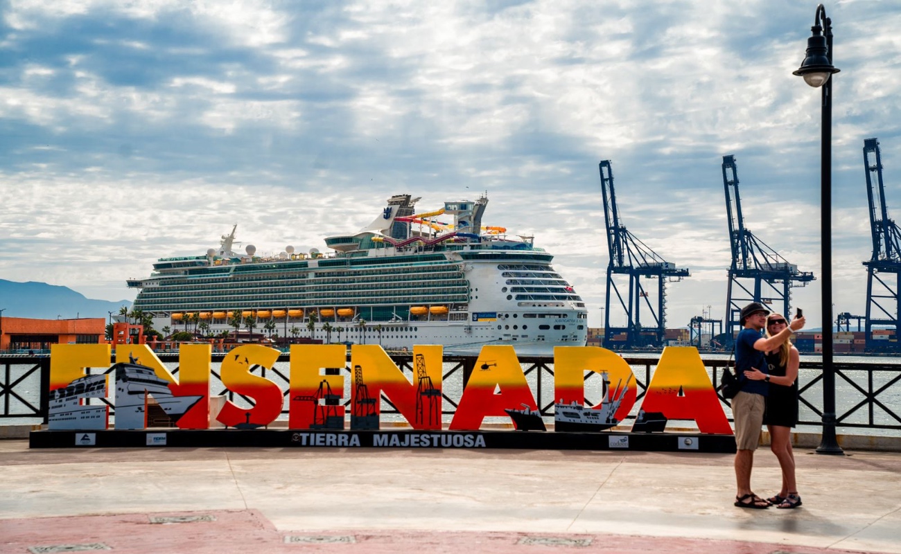 Anuncian incremento en el arribo de cruceros a Ensenada para el mes de marzo