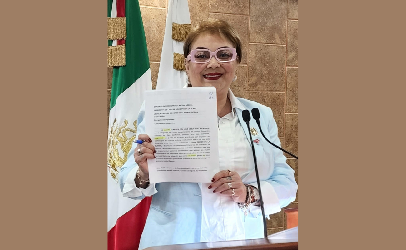 Congreso de BC exige agilizar cruces fronterizos