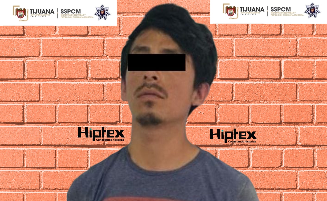 El detenido fue identificado como Cristhian “N”, de 27 años de edad.