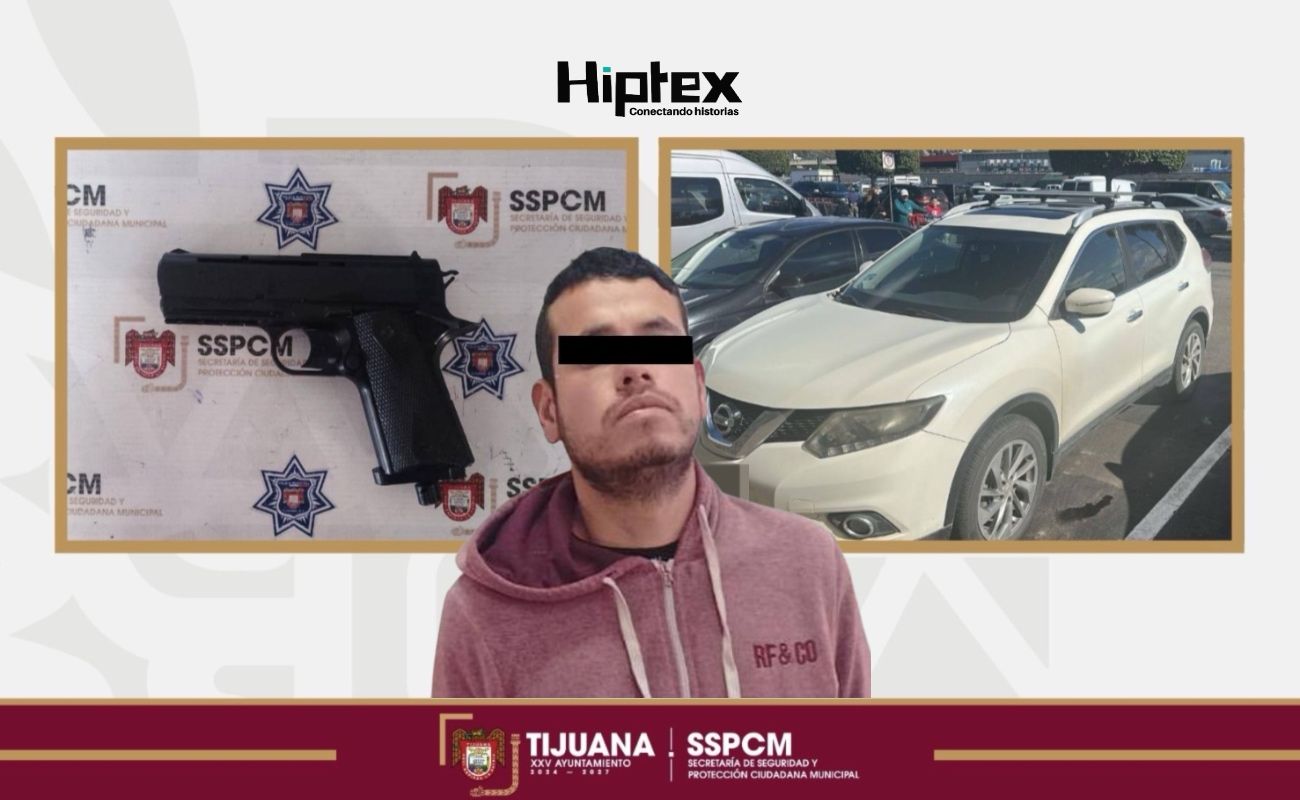 Fracasa en robo con violencia y lo detiene la Policía Municipal de Tijuana