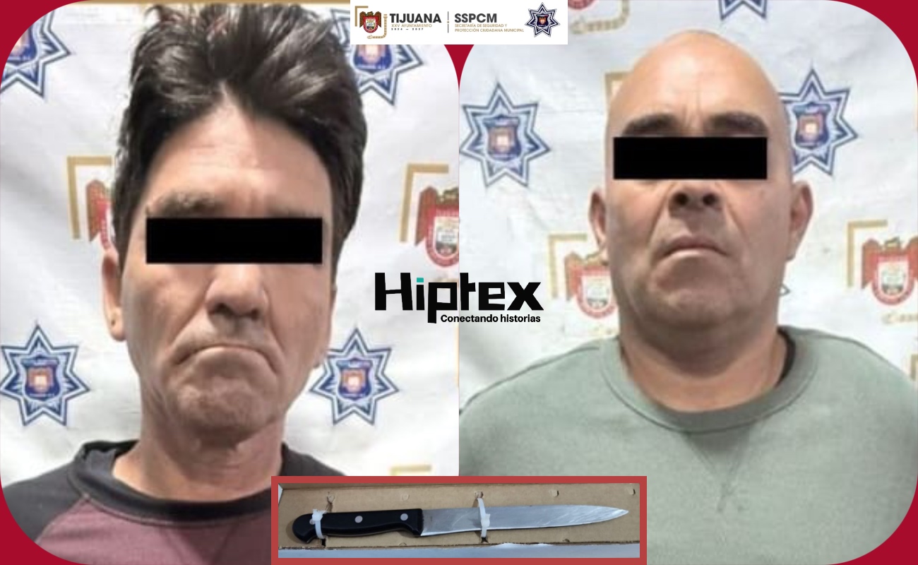 Sergio “N” y Rubén “N”, los detenidos.