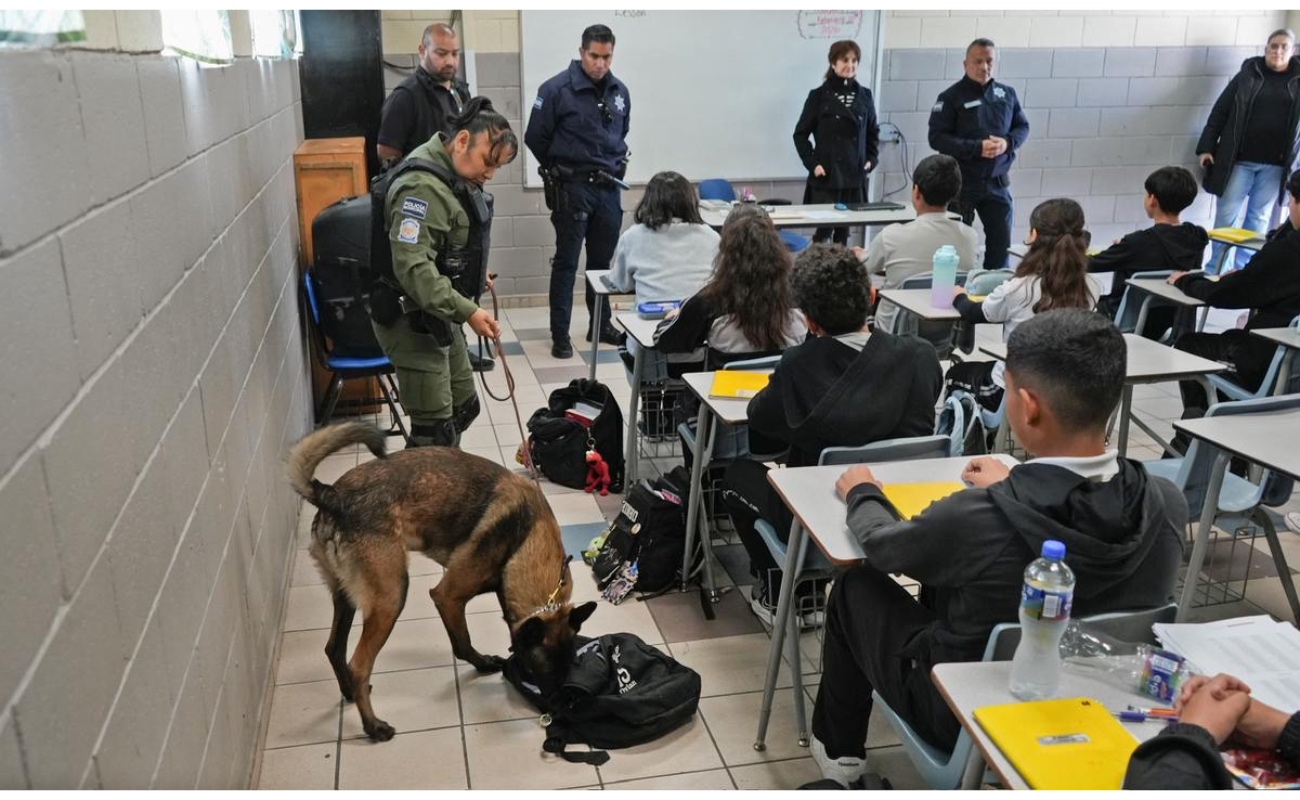 Atiende alerta SSPCM e implementa programa ‘Revisión de Pertenencias’ en Secundaria General No. 118