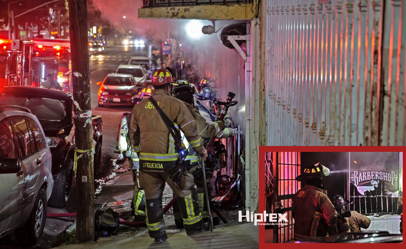 Lanzan bombas Molotov contra barbería de la Zona Centro