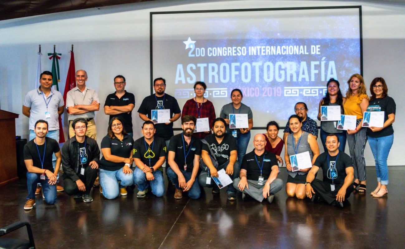 En el evento se conjuga el interés por la astronomía y la fotografía.