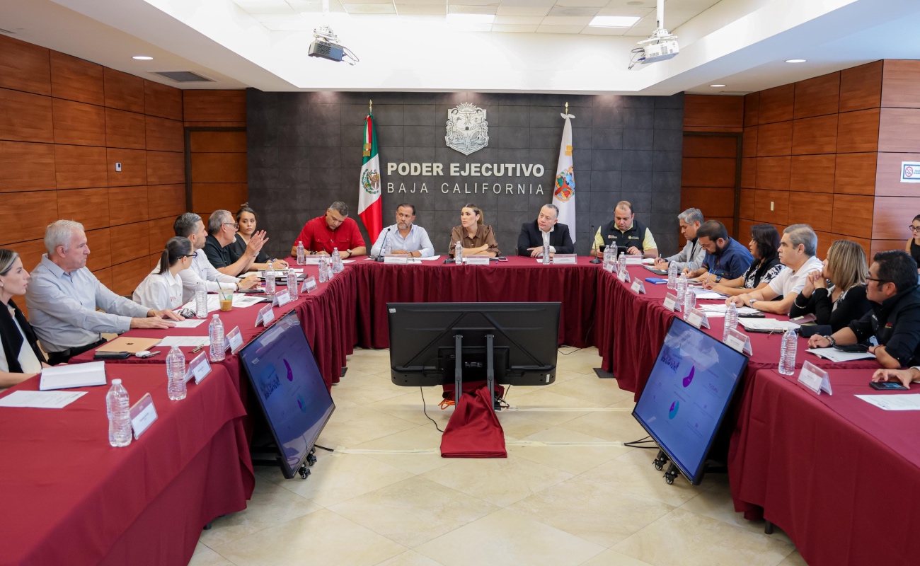 Instala Gobierno BC, mesa permanente de Protección Civil ante posibles efectos de el Niño
