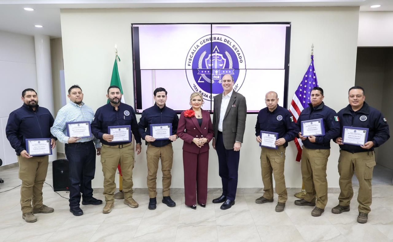 Lo impartió el Gobierno de Estados Unidos, con el apoyo de la Oficina Internacional para Asuntos Antinarcóticos y Aplicación de la Ley (INL).