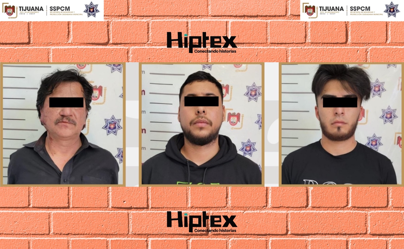 Detienen a presunto agresor sexual y a dos hombres por el delito de lesiones