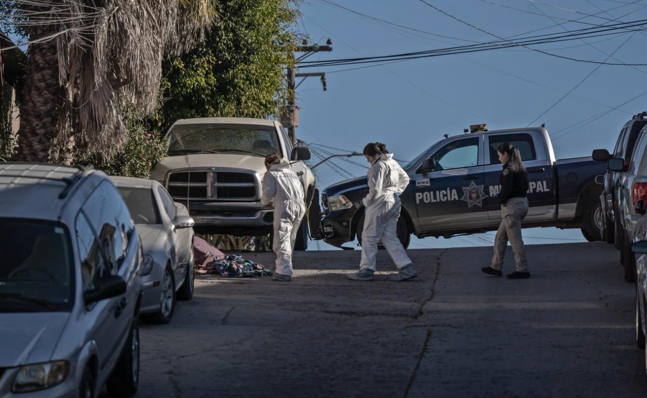 Hallan maleta con restos humanos en la Sánchez Taboada
