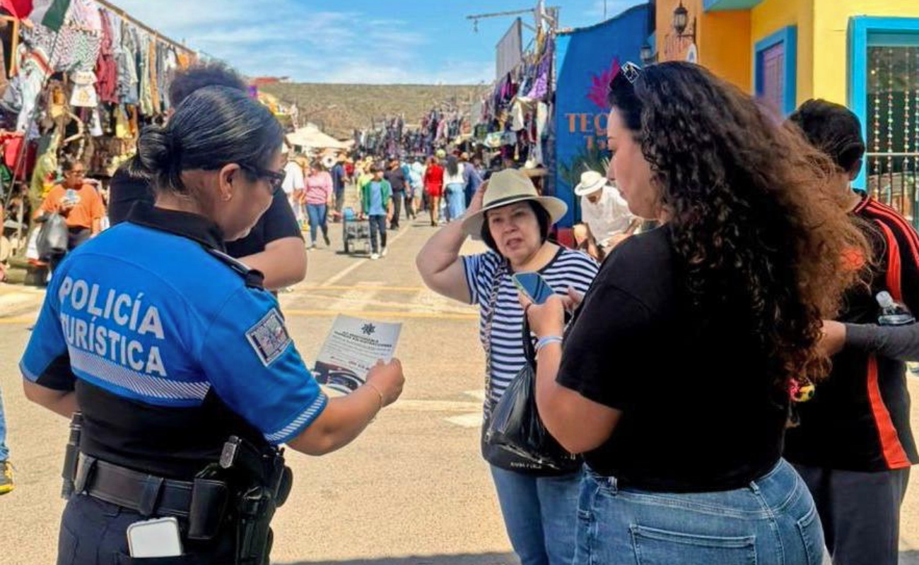 Refuerzan vigilancia y atención en zonas de mayor afluencia en Ensenada
