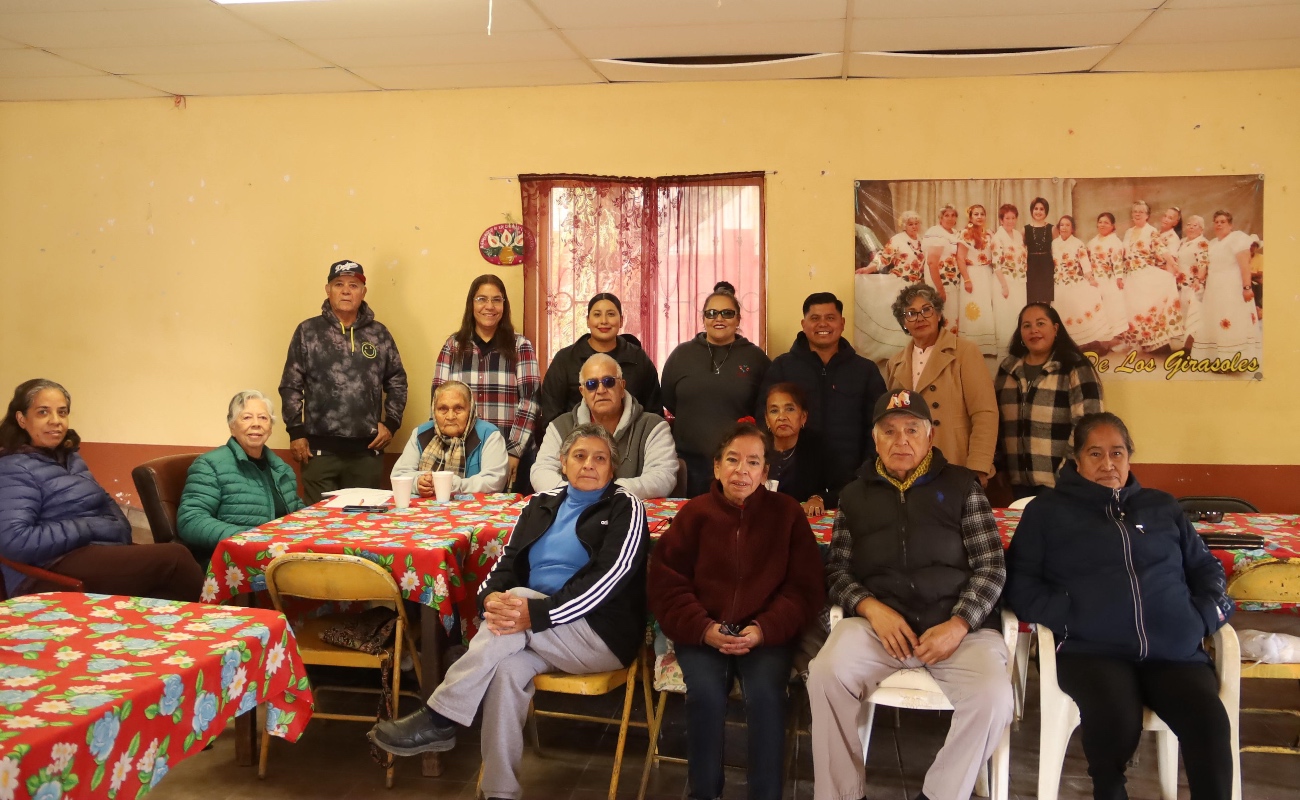 DIF Tecate cumple a Club de la Alegría “Girasoles” del Ejido Chula Vista.