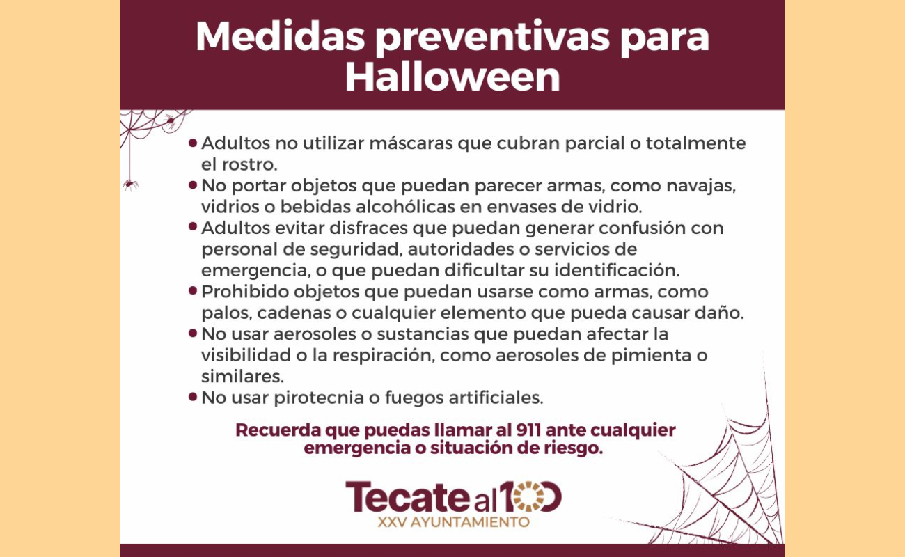 Brindarán seguridad en "El Festival El Pan de la Catrina”.