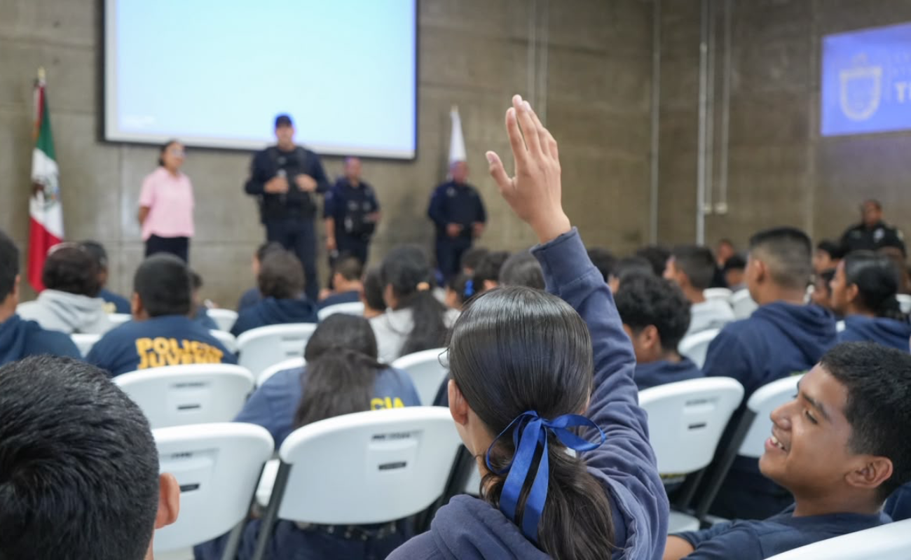 Fortalece SSPCM la cultura de la prevención con jornada comunitaria para integrantes de la Policía Juvenil