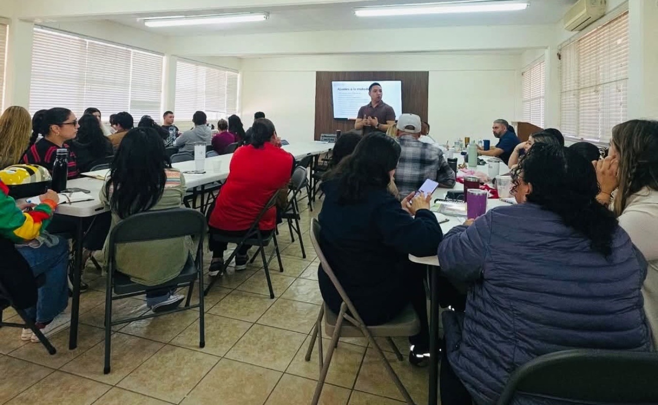 Imparten taller  “Estrategias de Intervención en la Discapacidad Visual” a docentes de Tecate