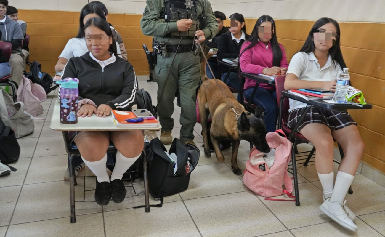La alumna fue canalizada para su atención integral.