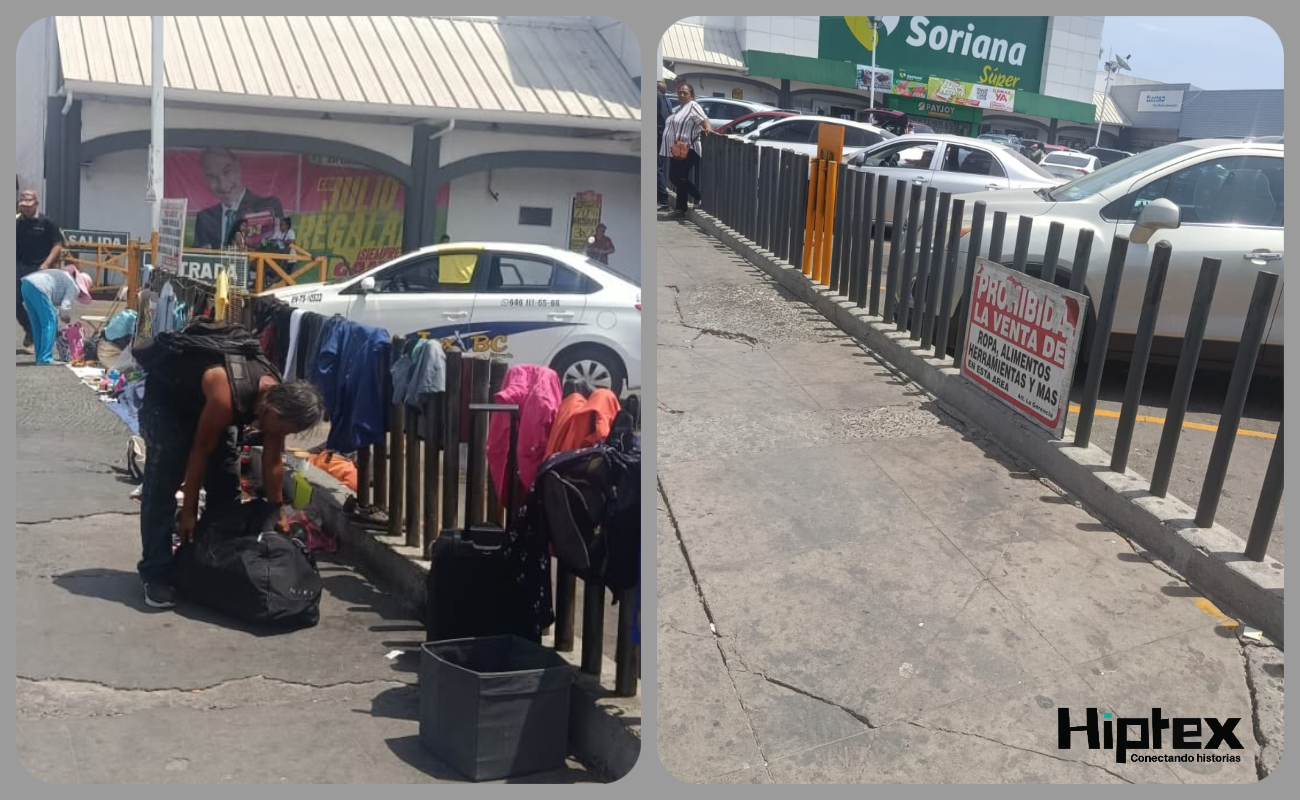 Realiza Gobierno de Ensenada operativos diarios contra comercio ambulante para proteger movilidad peatonal