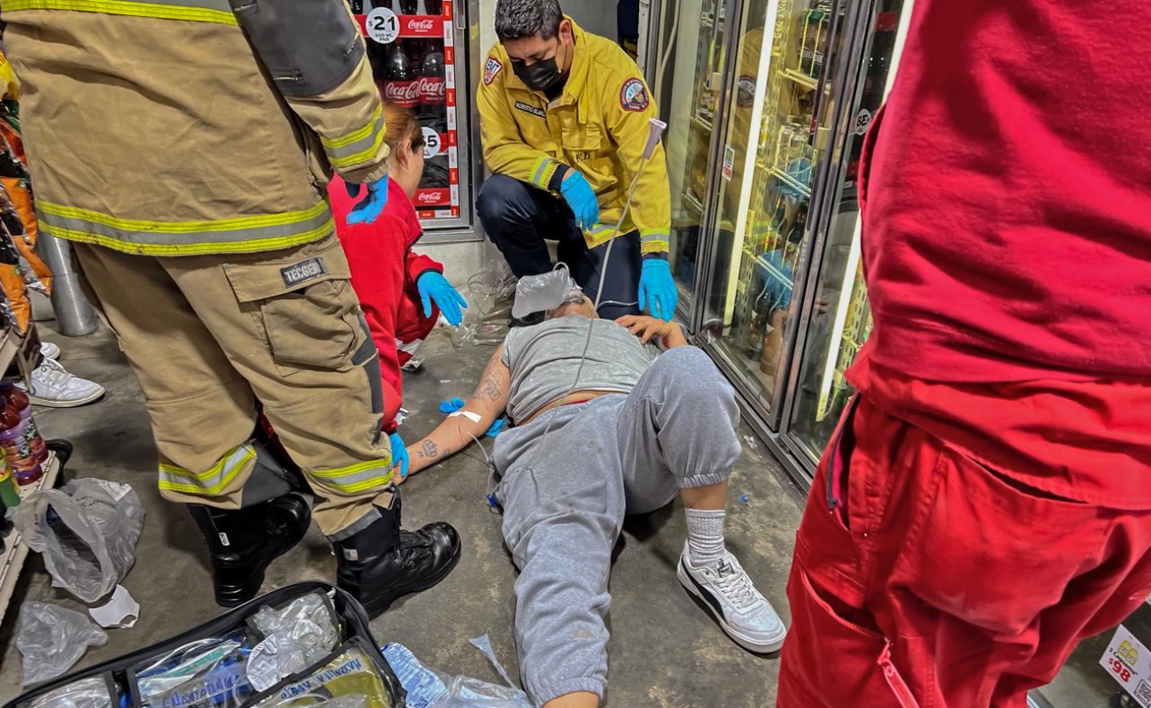 Atienden a hombre por sobredosis en la Zona Centro