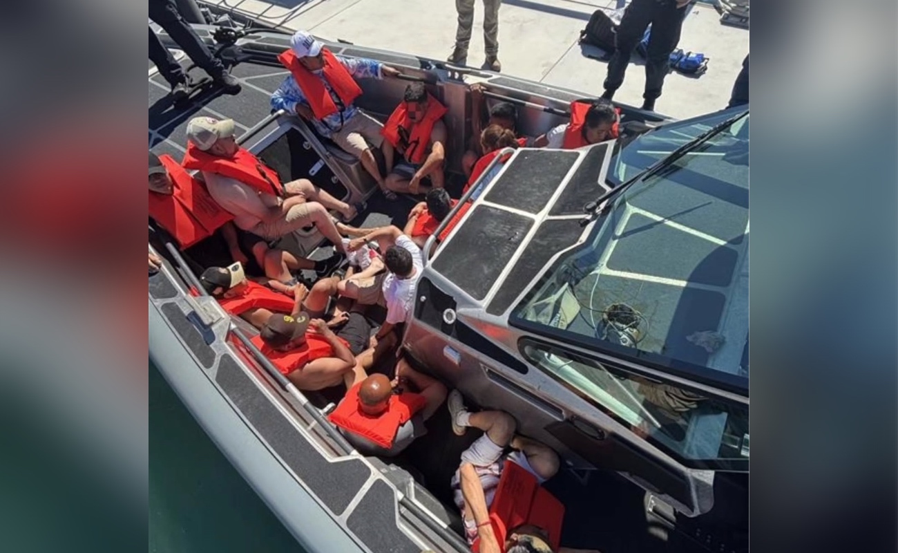 Intercepta Unidad Marítima EE.UU.embarcación de tráfico ilegal frente a la costa del Sur de California