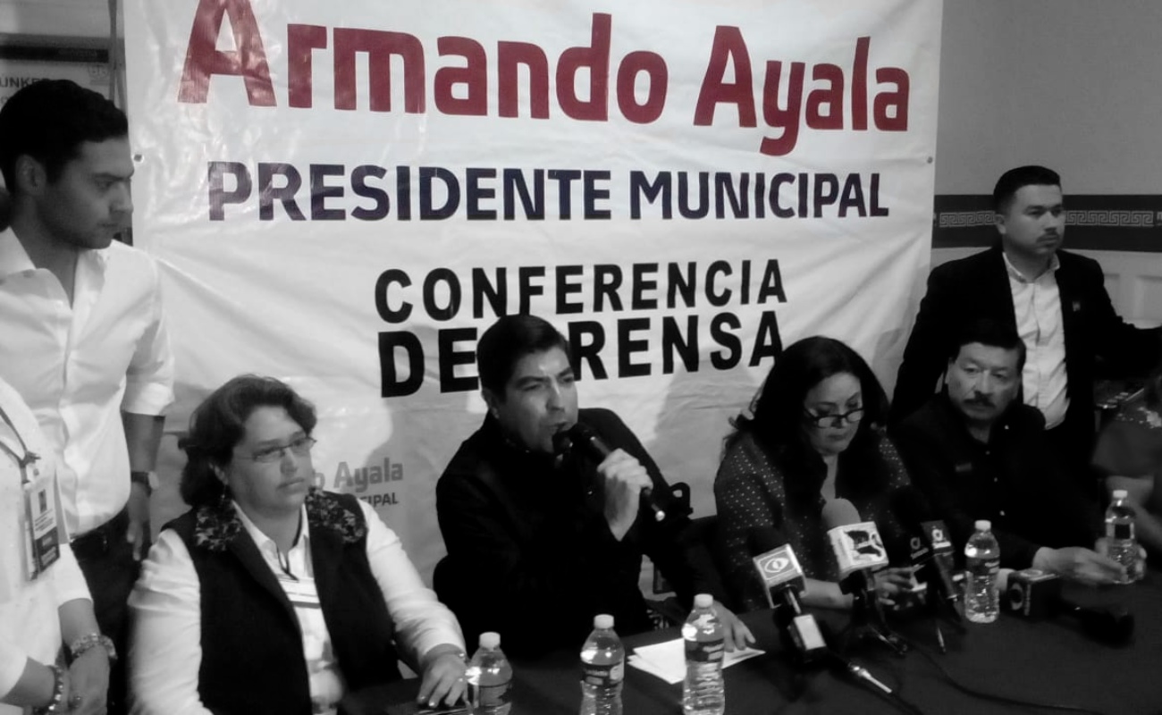 El candidato calculó que lleva un 42 por ciento de preferencias, por 21 de Eloísa Talavera.