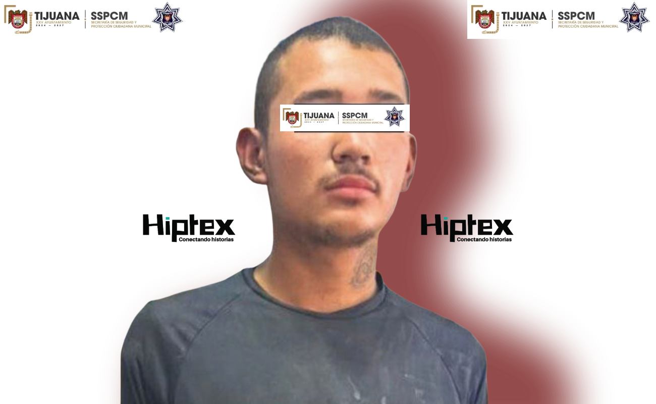 El detenido estaba en posesión de un arma larga.