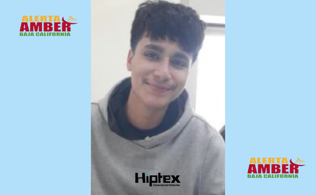 Lander Alejandro León Álvarez, de 17 años, desapareció en Ensenada, Baja California.