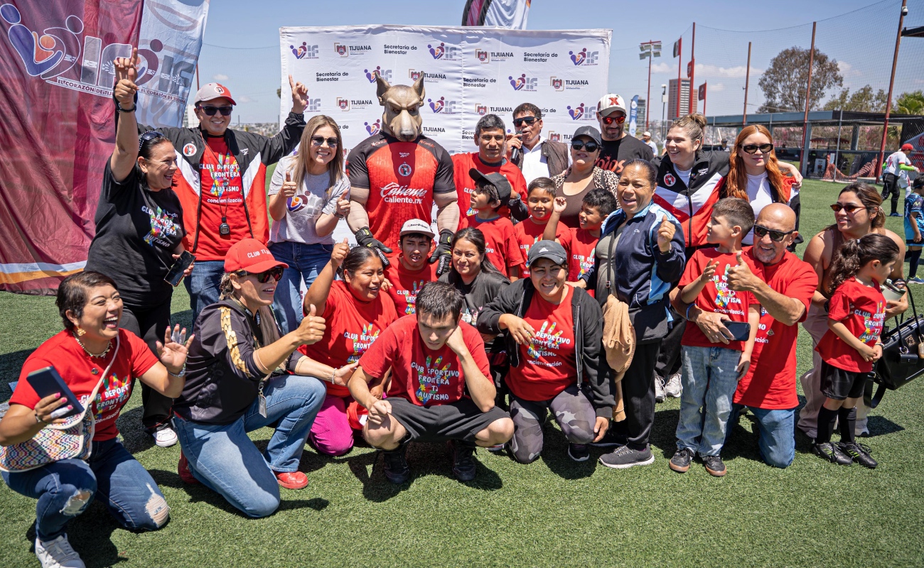 Fue organizado por el Club Xolos y DIF Municipal.