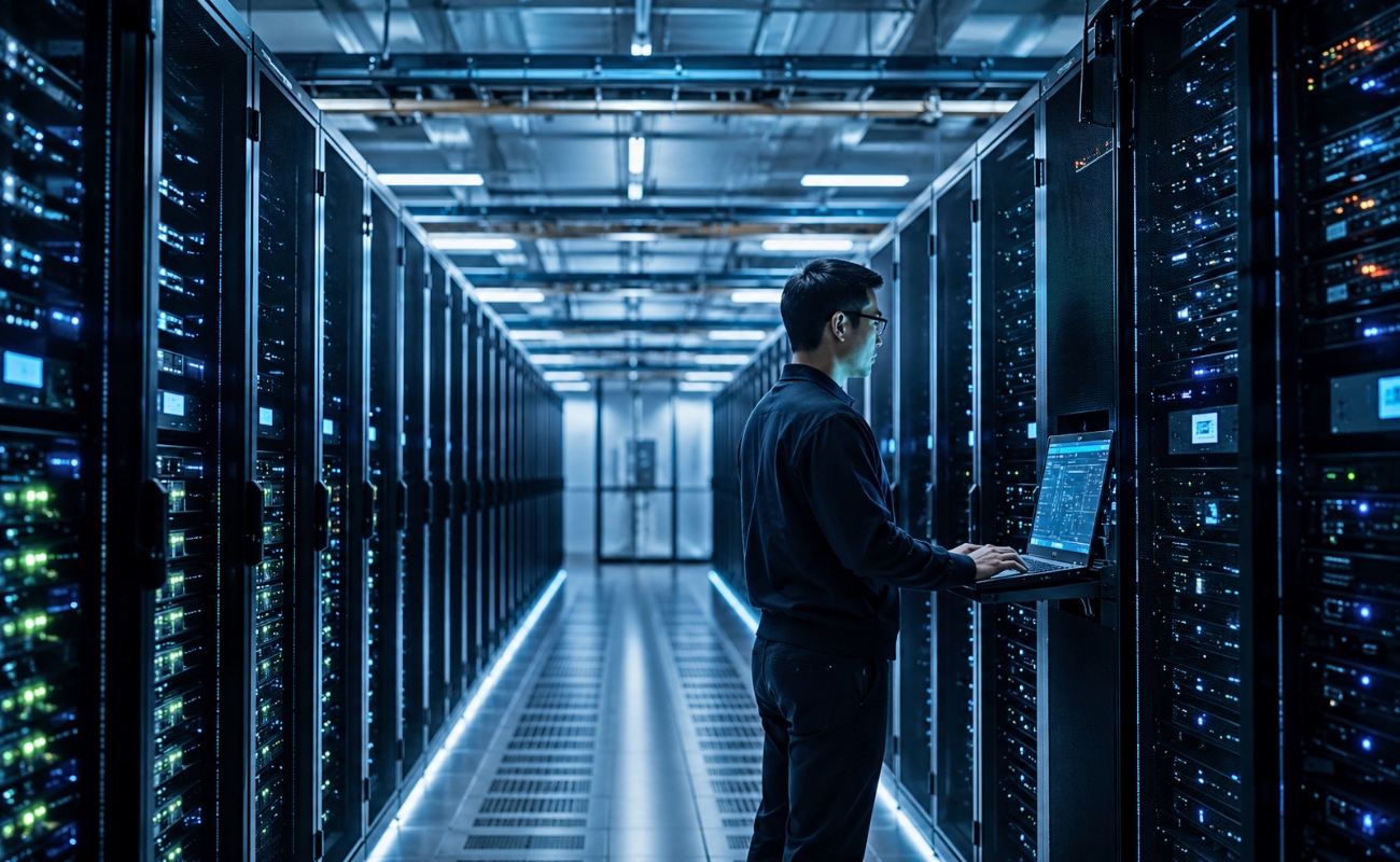 Centros de datos, supercomputadoras y sistemas de automatización impulsan la nueva carrera tecnológica de Estados Unidos basada en inteligencia artificial.