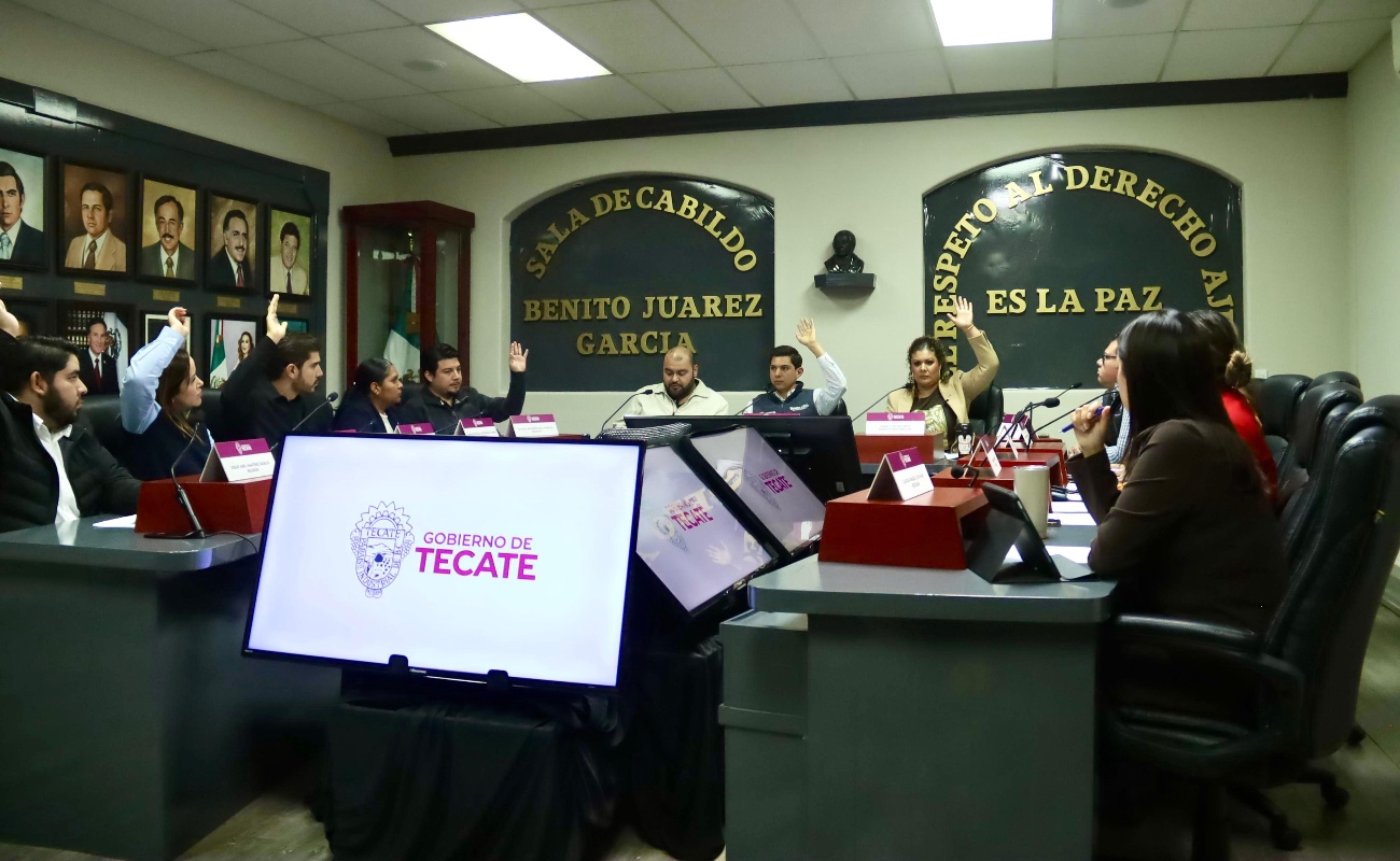 Cabildo de Tecate amplía análisis técnico del Proyecto de Ley de Egresos 2026