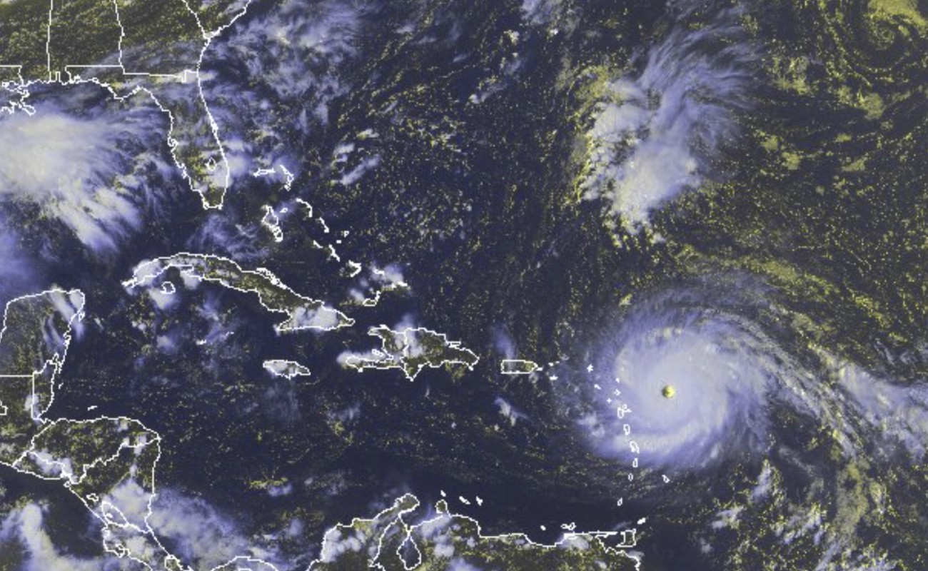 Irma se convierte en el huracán más poderoso del Atlántico