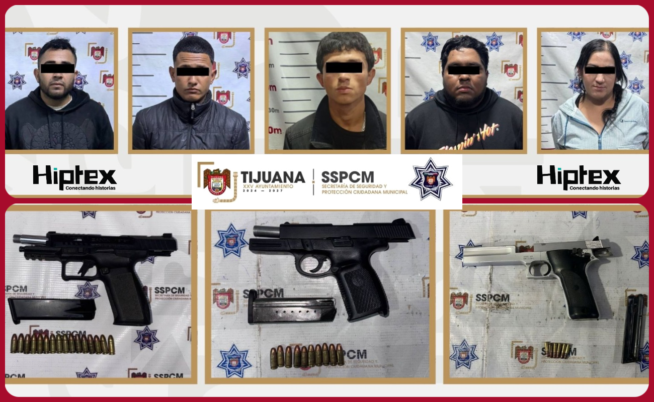 Las personas detenidas quedaron a disposición de la autoridad.