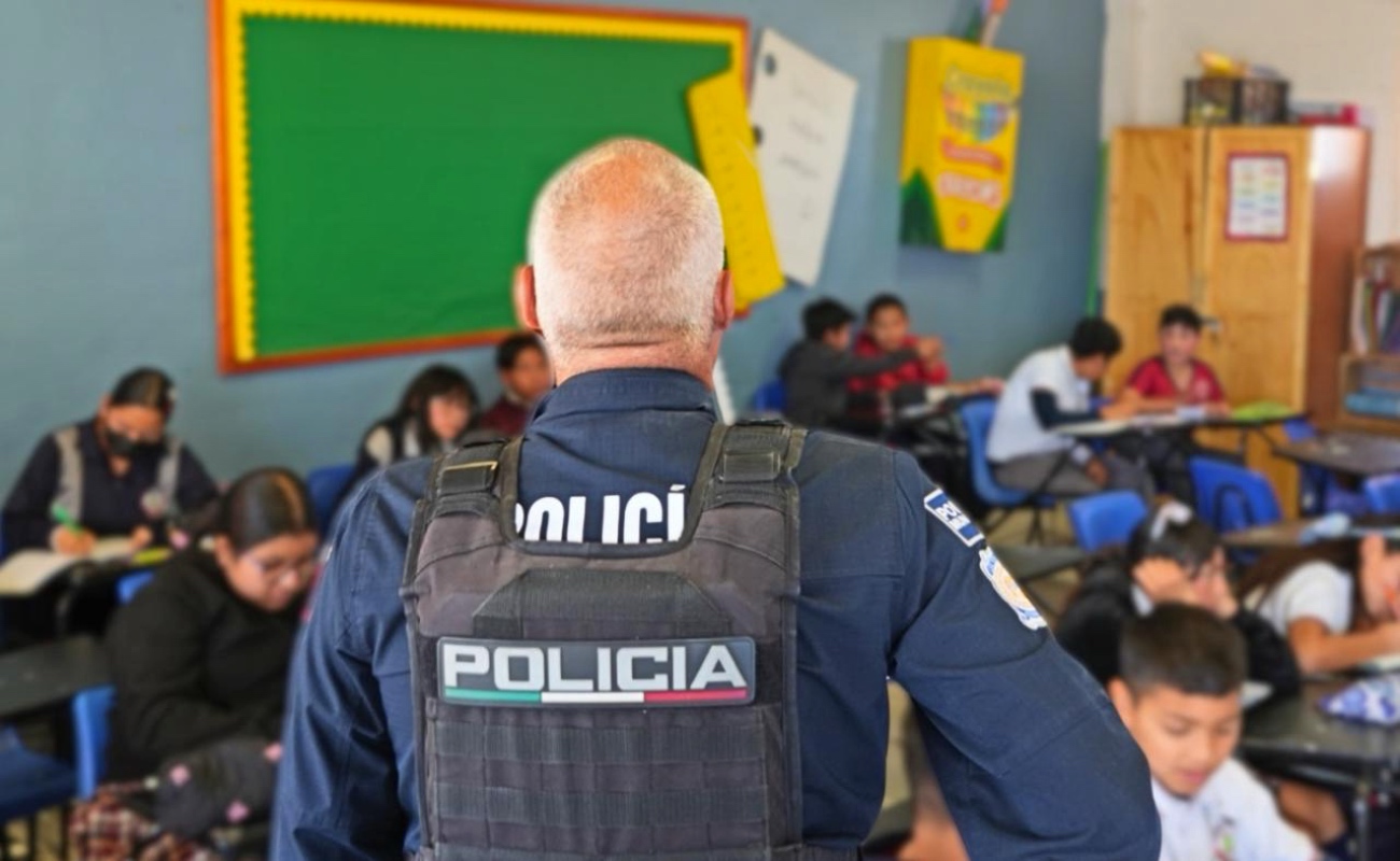 Beneficia SSPCM a estudiantes de primaria con primera lección del programa D.A.R.E.