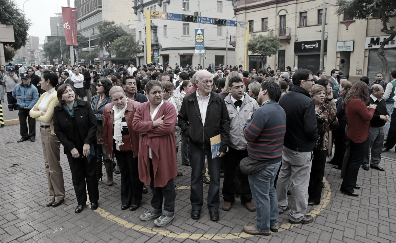 El Sismológico Nacional informó que un temblor de una magnitud de 5.2